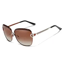 Óculos Kingseven Feminino N-7018 Butterfly Gradient Marrom