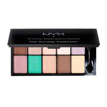 Paleta de Sombras NYX Runway Colletion ESP10CECGR Color Brown