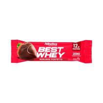 Barra de Proteina Atlhetica Best Whey Bar Morango Perfeito 49GR