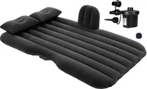 Colchão Inflável para Cama de Carro com Bomba Elétrica de 12V - ML-4196