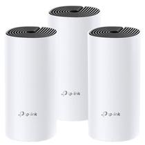 Roteador Wireless TP-Link Deco M4 AC1200 (3-Pack) Dual Band 300 + 867 MBPS - Branco