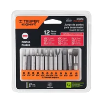 Kit de Puntas Truper 101676 12 Piezas