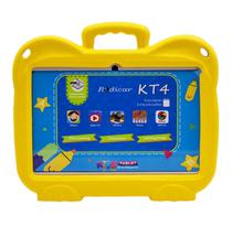 Tablet Rodicar KT4 Kids 7 128GB / 6GB / Bluetooth / Wi-Fi / Bivolt - Yellow