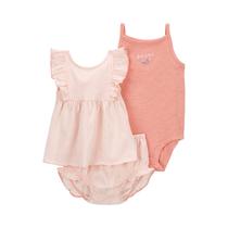 Conjunto Infantil Carter's 1Q474610 Nina 3 PZS