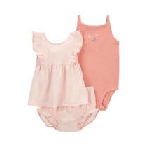 Conjunto Infantil Carter's 1Q474610 Niña 3 PZS