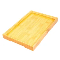 Bandeja Retangular de Bambu 28X21 CM