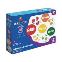 Juego de Memoria Xalingo Learning English Colores 1284.3 32 Piezas