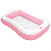 Intex Piscina 58423 Hinchable Rectangular Rosa 90 ML