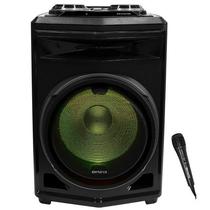 Caixa Karaoke Aiwa AWPOK8T 500 Watts Bluetooth/USB/Bivolt - Preto