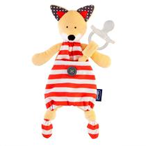 Chicco Nursery Pocket Friend p/ Chupete Fox Detalles En El Producto 0+ Multicolor