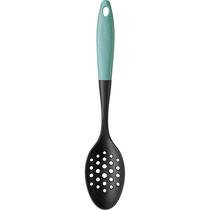 Colher Cuisinart CTG-22-LST Perfurada Colecao Oceanware Preta / Teal