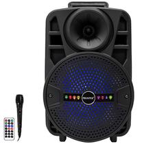 Caixa de Som Prosper P-1087 / 8" / 10W RMS / com Bluetooth / USB / FM - Preto