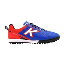 Chuteira de Futebol Kelme Goleiro Turf Azul/Vermelho 44 (Eu)