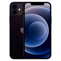 Celular Apple iPhone 12 A2404 Za 256GB / 5G / Tela 6.1" / Cameras de 12MP+12MP e 12MP - Black (Cpo)