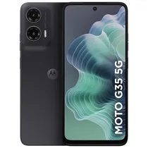 Celular Motorola G35 5G XT2433-5 8GB de Ram / 256GB / Tela 6.72" / Dual Sim - Midnight Preto