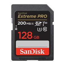 Cartao de Memoria SD Sandisk Extreme Pro Class 128GB 4K