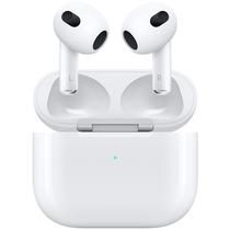 Fone de Ouvido Sem Fio Apple Airpods 3 MME73LL com Magsafe Charging Case - Branco