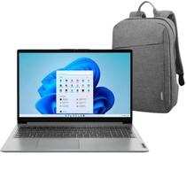 NB Lenovo Ideapad Intel i3 1215U/ 8GB/ 256GB SSD/ 15.6 FHD/ W11 + Mochila Lenovo