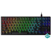 Teclado Gamer Mecanico HP Hyperx Alloy Origins Core USB / RGB / Aqua / Ingles - Preto (4P5P1AA#Aba)