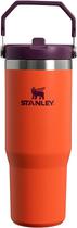 Garrafa Termica Stanley Classic Iceflow Flip Straw Tumbler 887ML - Plum Tigerlily