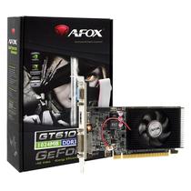 Placa de Vídeo Afox GT 610 X Nvidia Geforce GT 610 1GB DDR3 - AF610-1024D3L7-V5