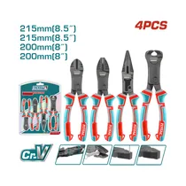 Kit de Alicates de AccióN Compuesta Total THT2CK241S 4 Piezas