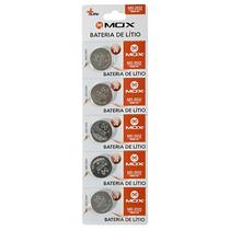 Bateria Mox MO-2032 +Life CR2032 3V - 5 Pecas