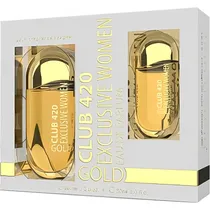 Kit Perfume Linn Young Club 420 Gold Exclusive Edp 100ML + 30ML - Feminino