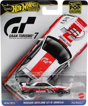 Carrinho Nissan Skyline GT-R (BNR34) Hot Wheels Premium Mattel - HKC28