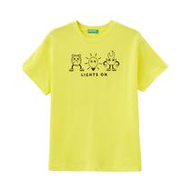 Camiseta Infantil Benetton 3I1XC10HH 23D