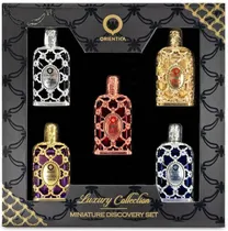 Kit Perfume Orientica Luxyry Collection (7.5ML X 5 Peças)