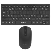 Kit Teclado + Mouse FTX GK03 Wireless / Portugues - Preto