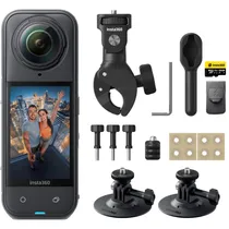Câmera de Açao INSTA360 X5 Motorcycle Bundle 8K 360° - Black (Cinsaaha)