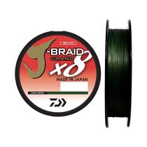 Hilo de Pesca Daiwa J-Braid Grand 8X 13.60KG 0.28MM 135M Dark Green