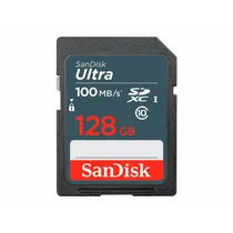 Cartão de Memória Sandisk Ultra SDXC 128GB 100MB/s Classe 10 - SDSDUNR-128G-GN3IN