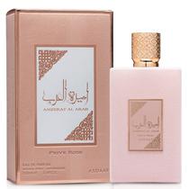 Perfume Lattafa Asdaaf Ameerat Al Arab Prive Rose Eau de Parfum Feminino 100ML