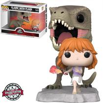 Funko Pop Jurassic World Dominion *Moment* Claire W/Flare *Ex* 1223