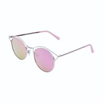 Oculos de Sol Feminino Daniel Klein DK4193-C4 - Prata/Rosa