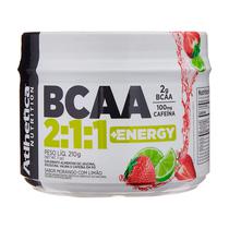 Suplemento Atlhetica Bcaa 2:1:1 Frutilla Con Limon 210GR