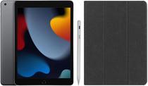 Kit Apple iPad 10.2 (2021) Wifi 64GB Space Gray + Pencil + Capa