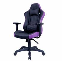 Cooler Master Sillon Gamer Caliber E1 CMI-GCE1-PR Plastico/Tela Purpura/Negro