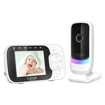 Babá EletrÔnica Hubble Connect Nursey View Glow - com Tela - Wifi 2.4 GHZ - Tela 2.8" - Branco