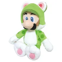 Plush Little Buddy 10* Super Mario Cat Luigi 3723