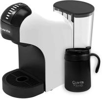 Cafeteira Eletrica Quanta Pure Flavour QTCMC50 1400W 220V White/Black + Caneca Coffe Cup