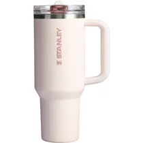 Copo Térmico Stanley Quencher Protour Flip Straw com Canudo - Rose Quartz 1.18L