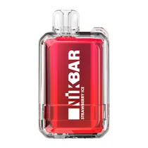 Vaper Descartável Nikbar 12000 Strawberry Ice