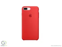 Case iPhone 7 Plus Silicone Vermelho