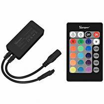 Controlador Smart Sonoff L2-C com Controle Remoto para Fita LED RGB - Preto