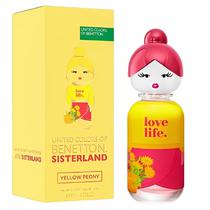 Perfume Benetton Sisterland Yell Peony Edt - Feminino 80ML