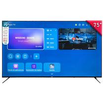 Smart TV LED de 75" Coby CY3359-75FL 4K Uhd Con Wi-Fi/Android - Preto